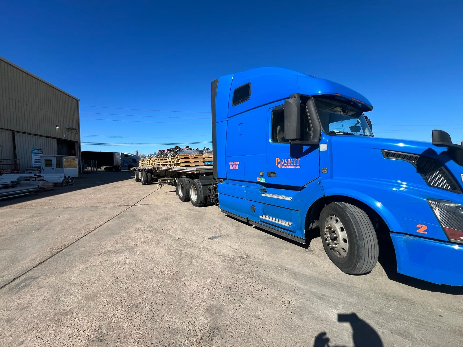 Specialized heavy equipment transport